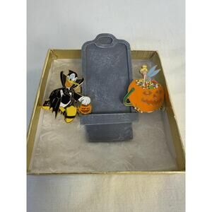 Disney Halloween Donald Duck Tinker Bell Tombstone LE Collectible Pin